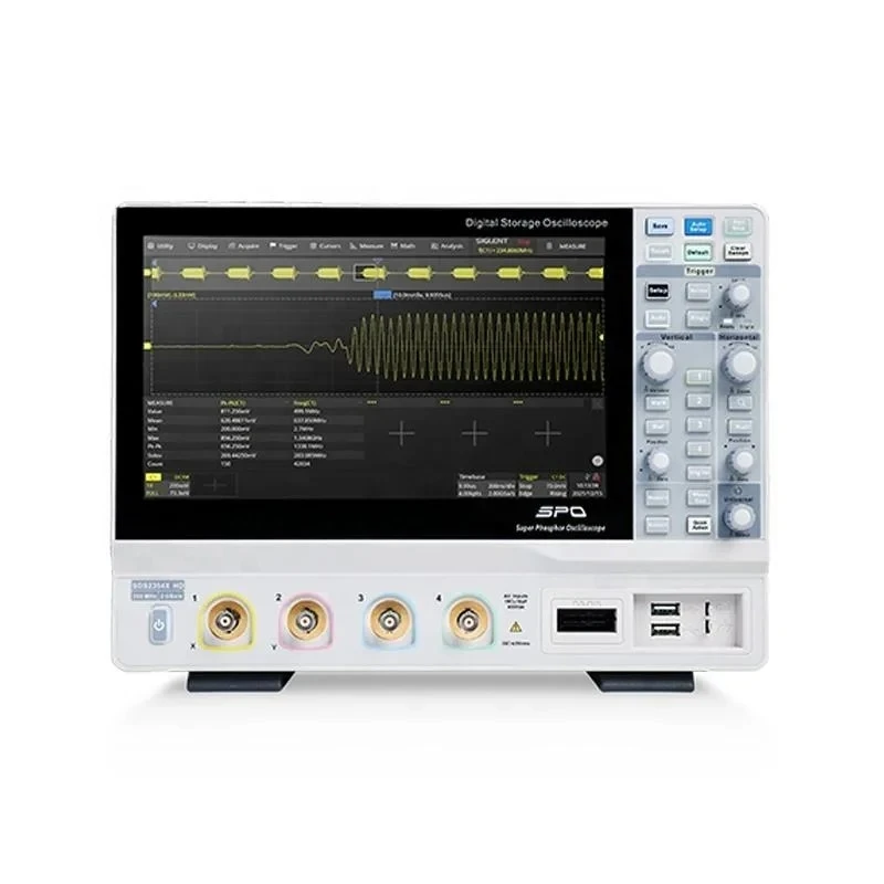Digital Storage Oscilloscope 4 Channel 100Mhz - Oscyloskop cyfrowy SDS2104X/SDS2204X/2354X HD, 4 kanały,