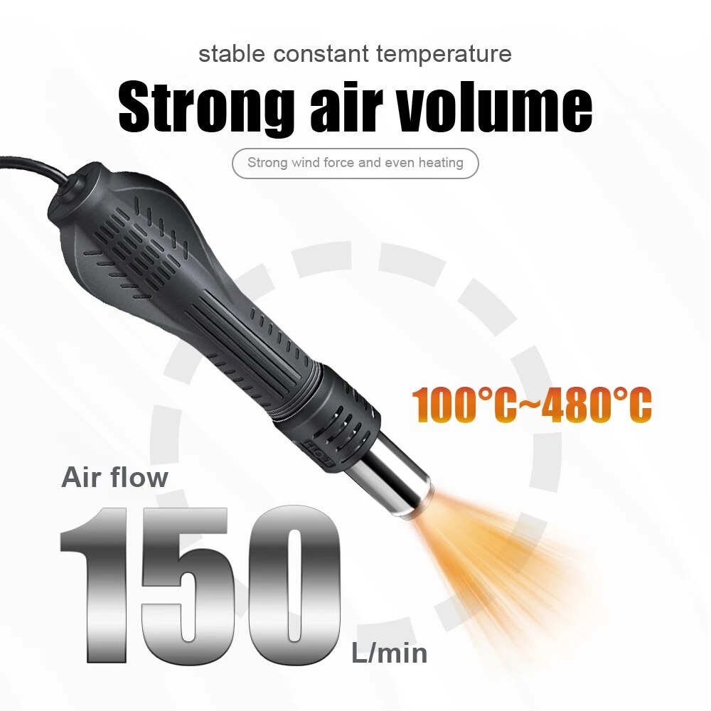 JCD 8898 Stacja lutownicza 750 – Smd Rework Station Hot Air Soldering 2 In 1 recenzja i cena