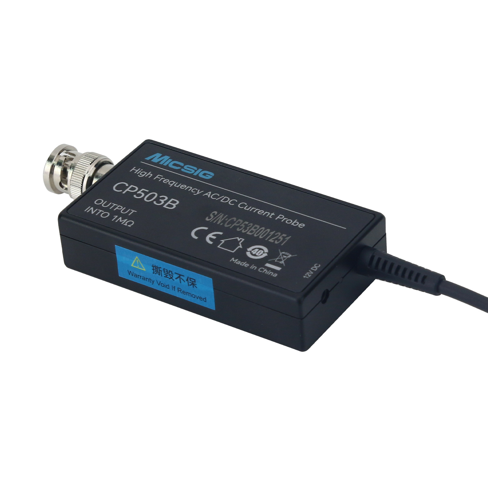 DOBRY Sonda prądowa Micsig CP5 – Current Probe Ac Dc 50Mhz Oscilloscope recenzja i cena