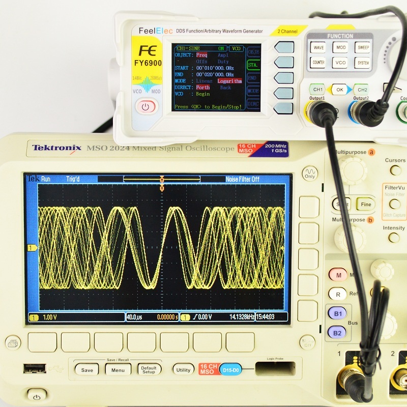 Generator sygnałów cyfrowych F – Dual Channel Arbitrary Waveform Function Generator 60Mhz recenzja i cena