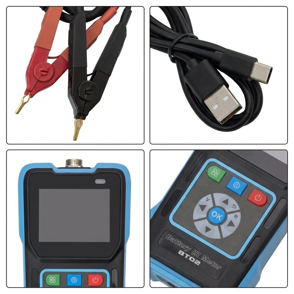 BT02 – miernik do sprawdzania  – Battery Internal Resistance Tester Four Wire recenzja i cena