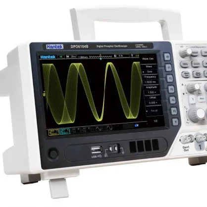 4-kanałowy cyfrowy oscyloskop  – Digital Storage Oscilloscope 4 Channel 100Mhz recenzja i cena