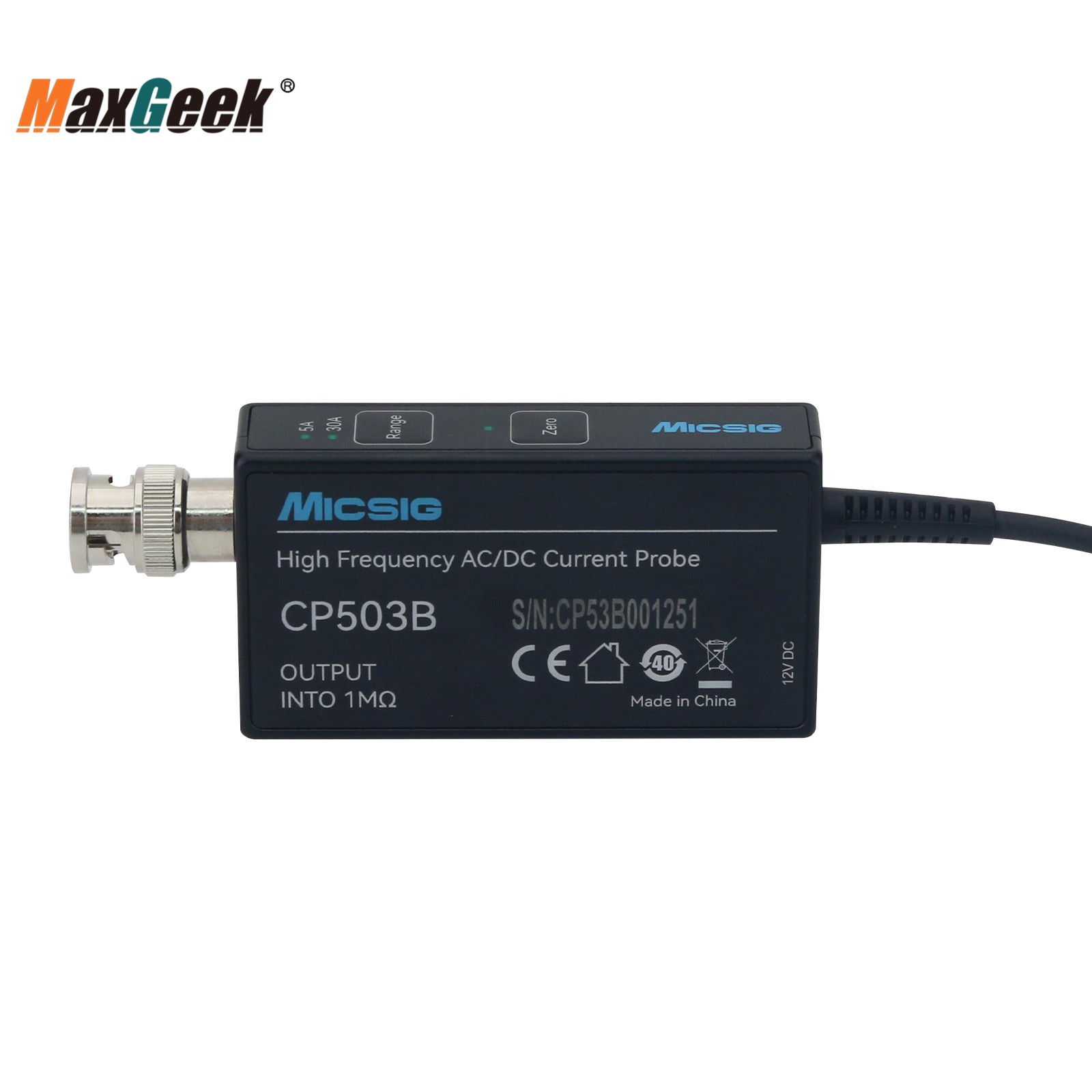 Sondy prądowe Micsig High Freq – Current Probe Ac Dc 50Mhz Oscilloscope recenzja i cena