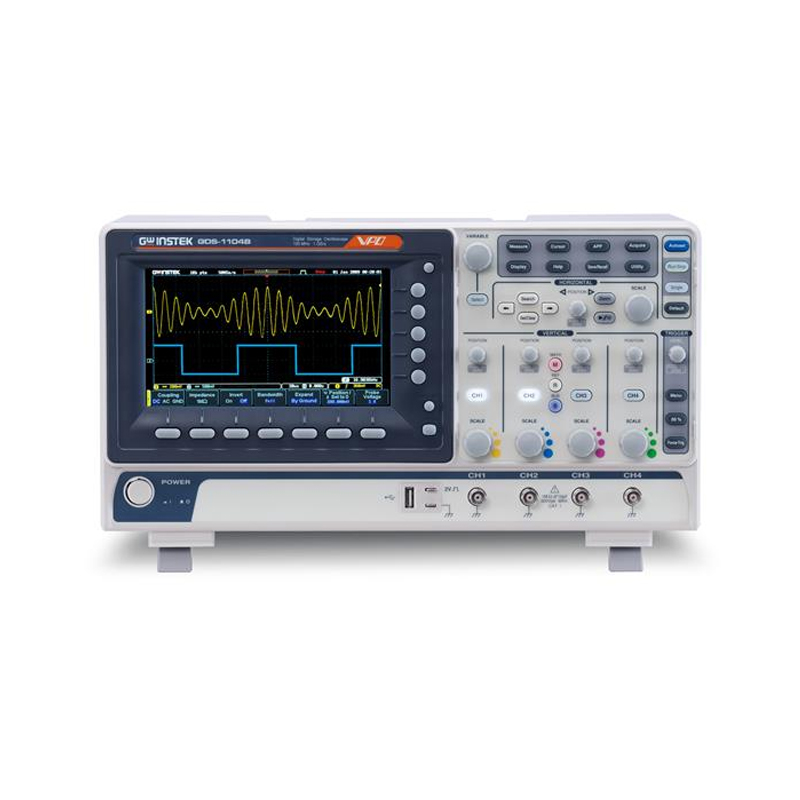 GDS-1104B 4-kanałowy przenośny – Digital Storage Oscilloscope 4 Channel 100Mhz recenzja i cena